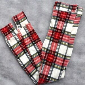 NEW SHOW ME YOUR MUMU MELLOW PLAID LEGGINGS PANTS LONG JOAN SIZE XS